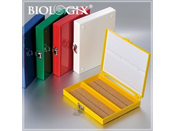 巴罗克Biologix 100格软木玻片盒有金属扣设计 确保密封性有效防止灰尘41-6100