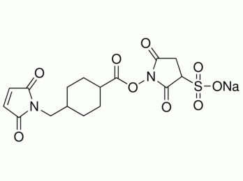 N814388-100mg 4-(<i>N</i>-马来酰亚胺基甲基)环己烷-1-羧酸-3-硫代-<i>N</i>-琥珀酰亚胺酯钠盐,98%