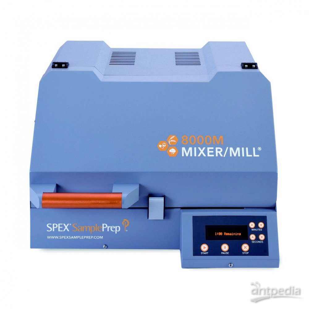 Spex SamplePrep MIXER/MILL® 8000M/8000D高能球磨机 用于炉渣样品