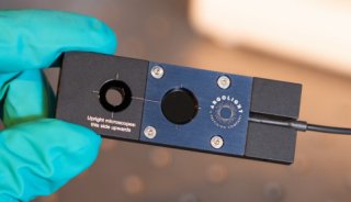 昊量光电显微镜荧光校准片适用于宽视野/超分辨/共聚焦