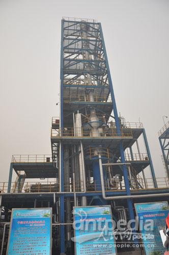 中石化2009年建成的6万吨年生物柴油工业化示范装置 人民网记者 杜燕飞摄