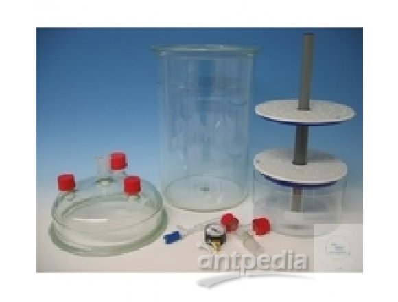 SPARE PART:  DRYING STAND (PP) WITH 2 PORCELAIN PLATES  200 MM, WITH COLLECTING DISH