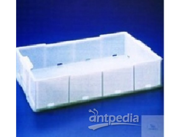 STORAGE- AND STOR-BASIN, PP,  W.GRIPS + DRAIN HOLES, CAN BE PILED ,UP,  16 L 540 X 350 MM, H. 110 MM