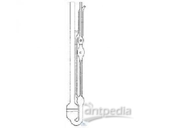 VISCOMETERS, CANNON UBBELOHDE  A + DIL.B CAPILLARY NR. 450,  RANGE cST 500-2500 MM2/S, K: 2,5  CALIB