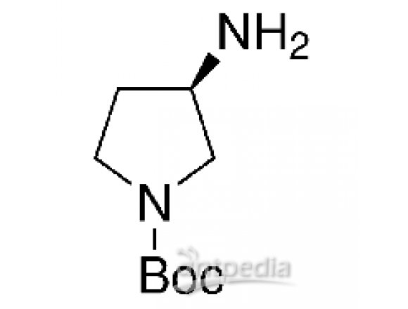 (R)-(+)-N-叔丁氧羰基-3-氨基吡咯烷