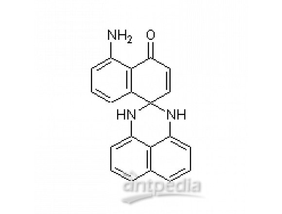 2,3-二氢-2-螺-4'-[8'-氨基萘-1'(4'H)-酮]呸啶(含 o-型)