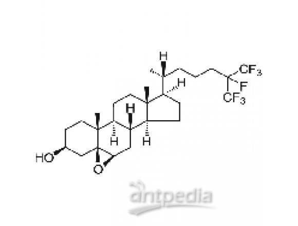 25,26,26,26,27,27,27-heptafluoro-5ß,6ß-epoxycholestanol