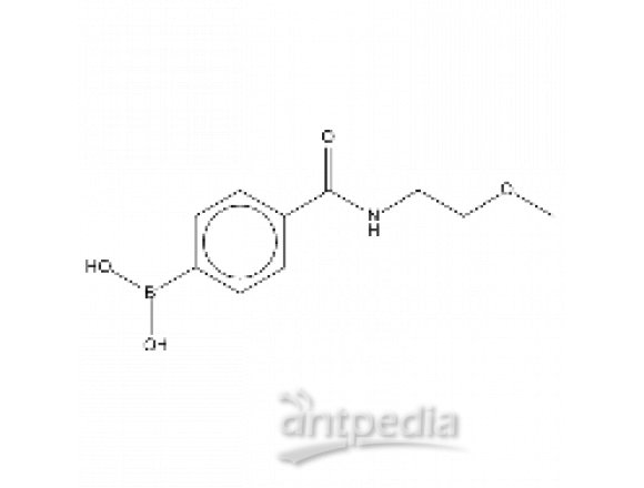 4-(2-甲氧基乙基氨甲酰基)苯硼酸(含不定量的酸酐)