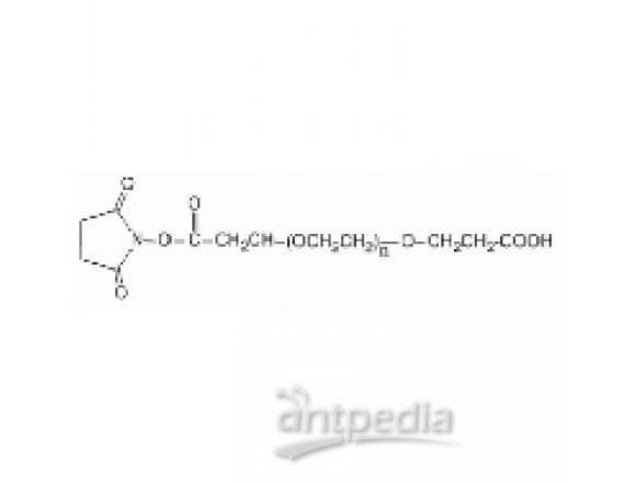 N-羟基琥珀酰亚胺 PEG 羧酸