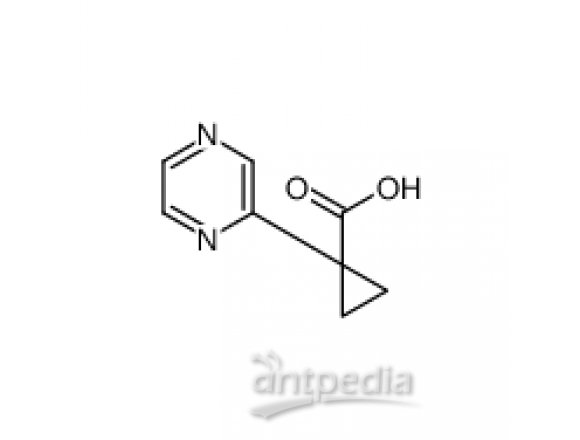 1-(pyrazin-2-yl)cyclopropane-1-carboxylic acid
