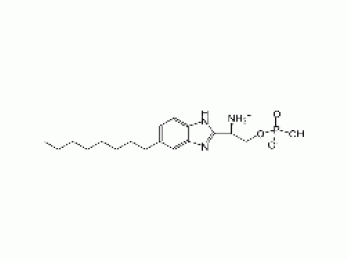 (R)-phosphoric acid mono-[2-amino-2-(6-octyl-1H-benzoimiazol-2-yl)-ethyl] ester