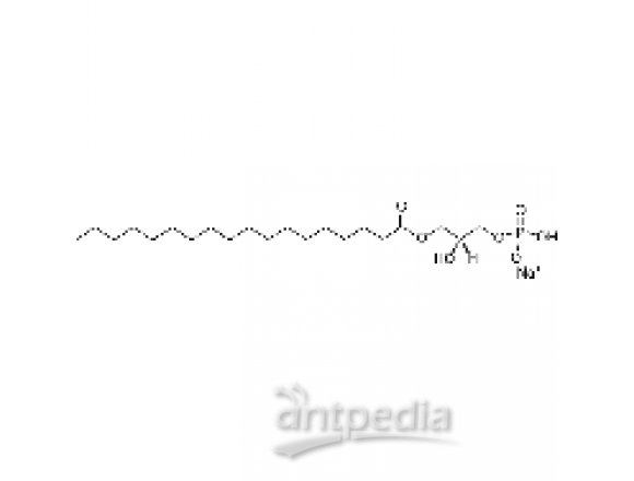 1-stearoyl-2-hydroxy-sn-glycero-3-phosphate (sodium salt)