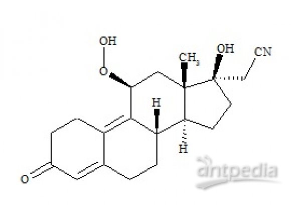 PUNYW13414551 Dienogest Impurity K (11beta-Hydroperoxy Dienogest)