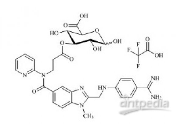 PUNYW4669552 Dabigatran Acyl-O-3-D-Glucuronide Trifluoroacetic Acid Salt