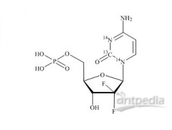PUNYW14312323 Gemcitabine-13C-15N2-Monophosphate