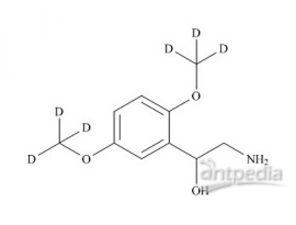 PUNYW26370267 Midodrine Related Compound A-d6 (Desglymidodrine-d6)