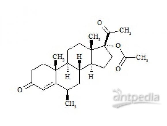 PUNYW5255155 Medroxyprogesterone EP Impurity D (6-epi-Medroxy Progesterone Acetate)