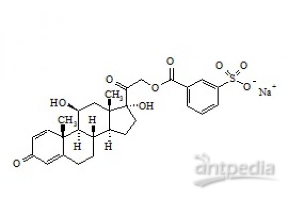PUNYW4607339 Prednisolone Sodium  21-Metasulfobenzoate