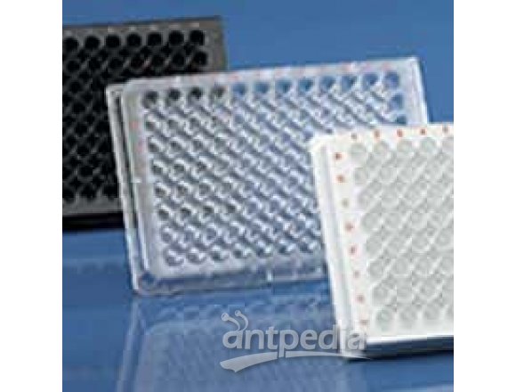BrandTech 782025 BRANDplates® cellGrade™ plus Sterile Microplate, 96-Well, PS, White, 350 µL, Standard F-Bottom; 50/PK