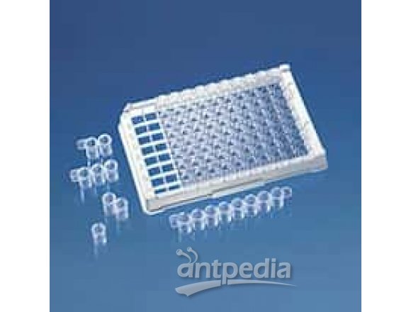 BrandTech 781729 BRANDplates® immunoGrade™ Non-Sterile Microplate, 96-Well, PS, Black, 350 µL, Standard C-Bottom; 100/PK