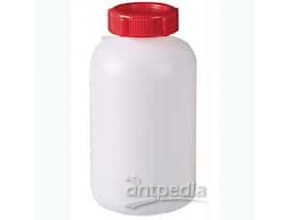 Burkle 0322-0500 Sampling bottle with tamper-proof safety cap, HDPE, 500 mL