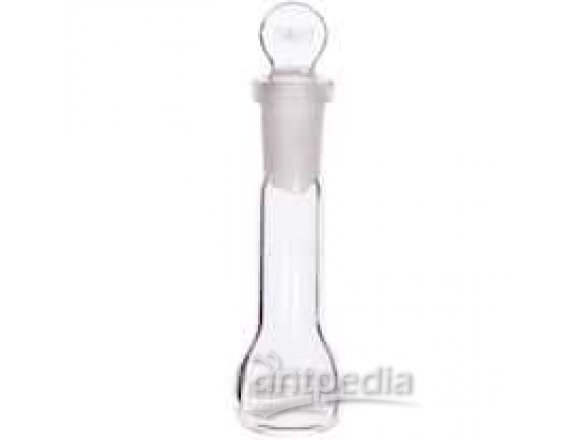 Cole-Parmer elements Volumetric Flask, Glass, with Glass Stopper, 2000 mL; 1/PK