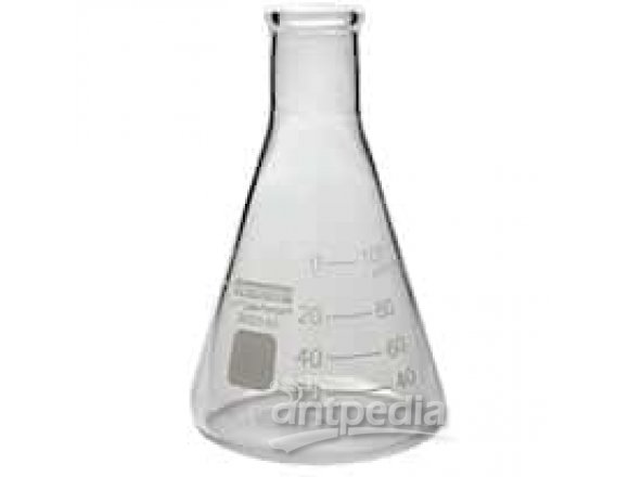 Cole-Parmer elements Plus Glass Erlenmeyer Flask, 100 mL, 12/pk