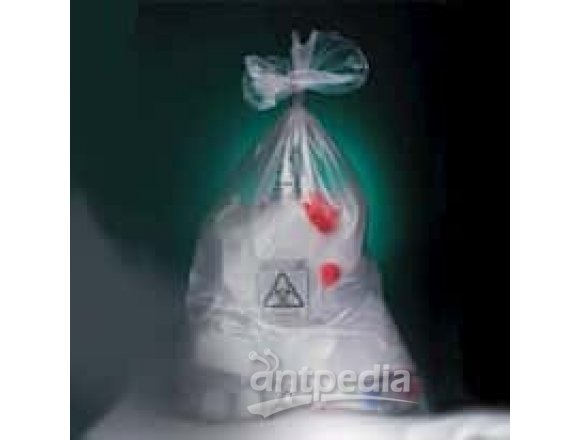Corning Gosselin Autoclavable Bags, 21L, polypropylene, with biohazard symbol; 600/cs