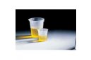 Disposable polypropylene Griffin low-form beakers, 150 mL 1000/cs