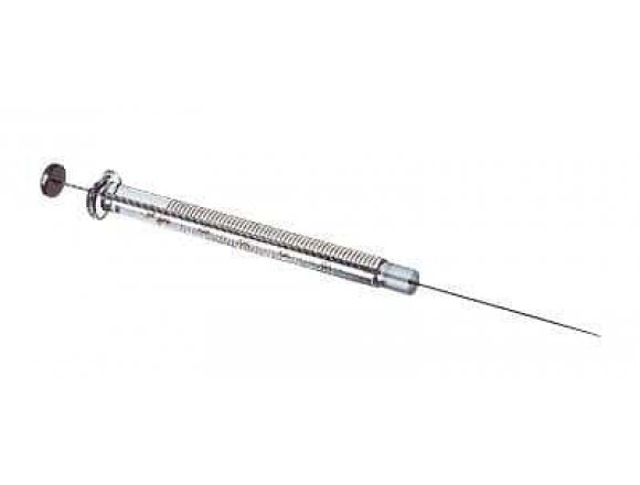 Hamilton 81317 Gastight Syringe, 1 mL, cemented needle, 22 G, 2" beveled tip