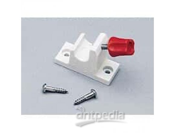Harvard Apparatus 53-2312W Mounting Foot, Nylon and Ss, Supports 1 Rod Up to 1/2" Dia, 4/Pk