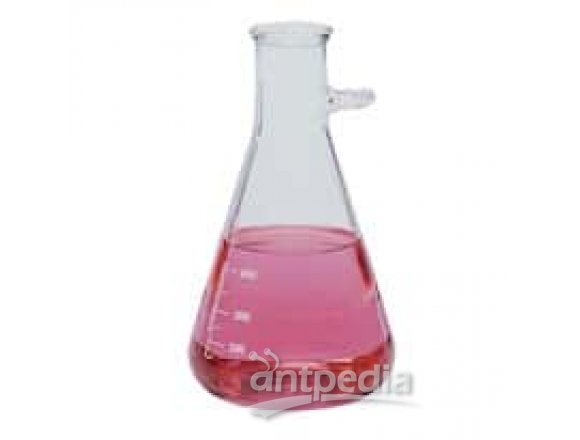 DWK Life Sciences (Kimble) Kimax Filtering Glass Flask, 500 mL, 5/16" barb, 18/cs