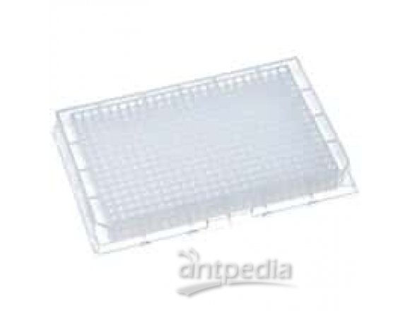 Kinesis 384-well Collection Plate, Glass Lined PP, Square U-Bottom, 120µL; 10/pk