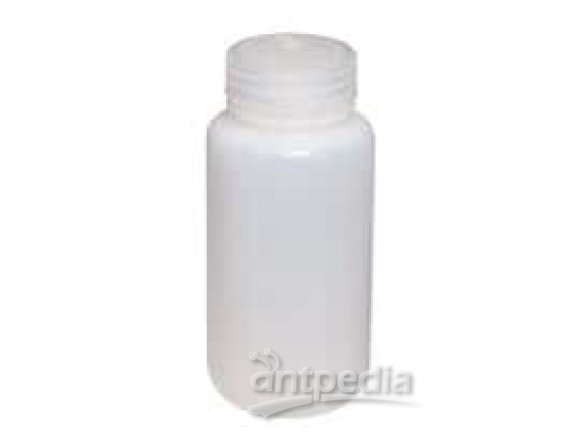 Thermo Scientific Nalgene 2189-0001 Economy HDPE Wide-Mouth Bottle, 30 mL, 12/pk