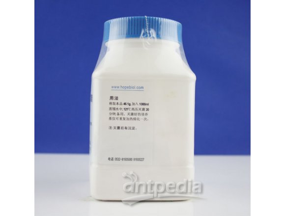 马铃薯葡萄糖琼脂（含氯霉素） HB0233-5  250g