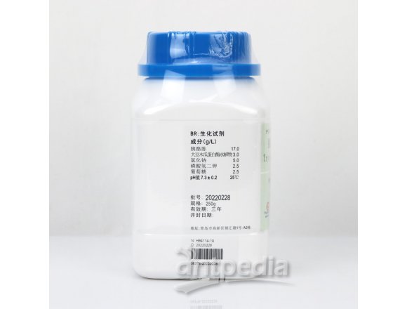 胰酪大豆胨液体培养基（TSB）（中国药典）HB4114-19  250g