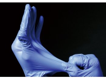 巴罗克Biologix深蓝S码丁腈手套 加厚左右手灵活通用97-6112
