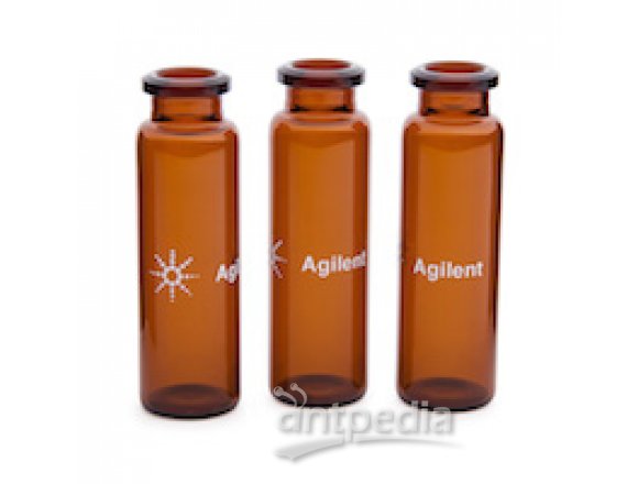 安捷伦Agilent顶空样品瓶和瓶盖 尺寸23 x 75 mm 5067-0226