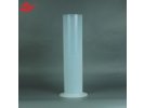 透明带刻度特氟龙塑料量筒2LPFA量筒半导体化工实验用量筒低本底