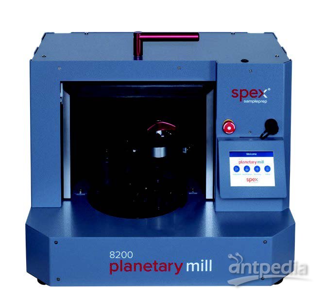  Spex SamplePrep 8200 Planetary Mill 行星式球磨机 用于矿物样品
