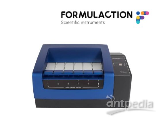 Formulaction   RHEOLASER MASTER光学法微流变仪(扩散波光谱仪） 微观结构分析