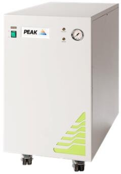 peak氮气发生器Genius N118LA基于压缩机的方案，无需外部空气供给