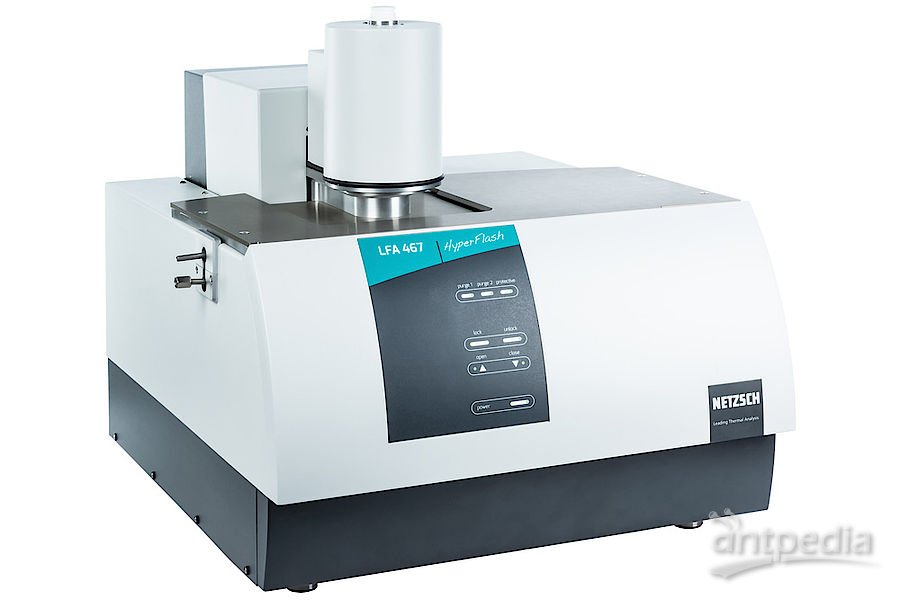 闪射法导热仪LFA 467 HT HyperFlash® - （RT...1250°C）具有限脉冲修正，以及提高比热测量精度