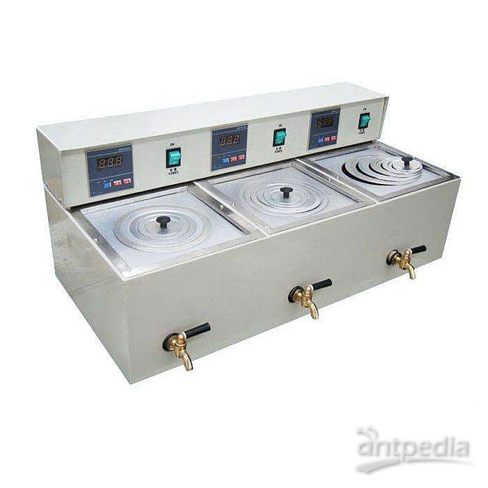DK-8型 三孔三温恒温水槽水箱厂家 控温精确可靠 单独控温