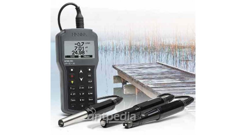 HI98199 便携式防水式酸度pH-电导率EC-溶解氧测定仪 